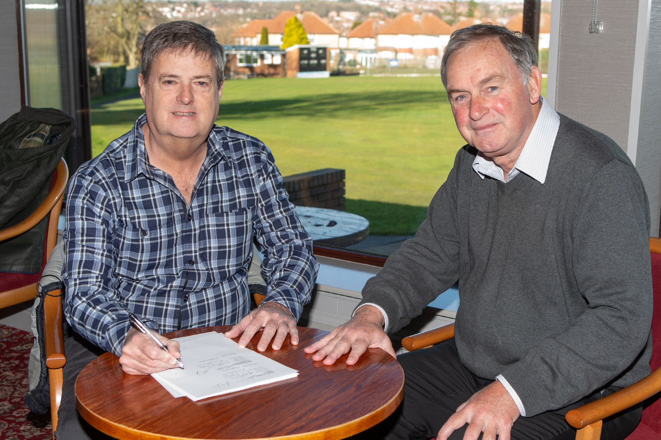 Northumberland Cricket Board sign agreement to be tenants of old Tennis Club Pavilion 