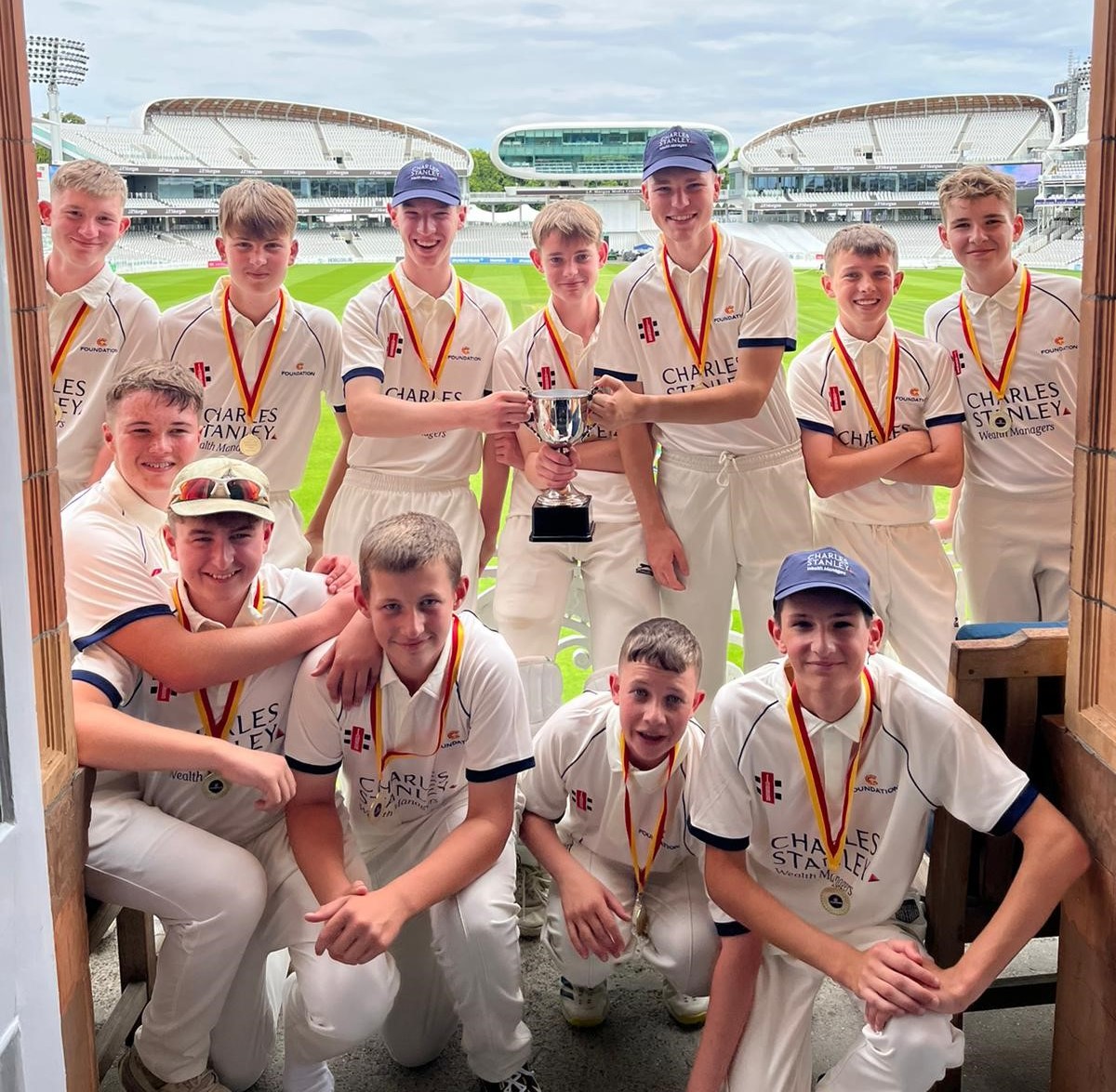 Lord's success for Newcastle MCC Hub and Hill juniors Warren and Freddie