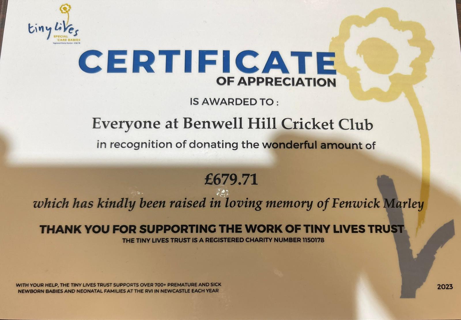 Fenwick Memorial Day and Quiz - a thank you