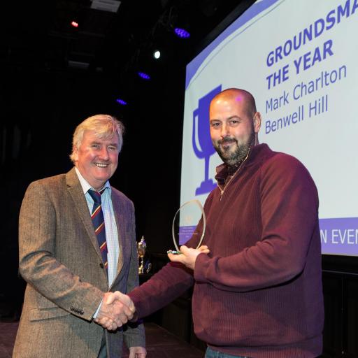 Groundsman of the Year and Hall of Fame Awards for Hill men at NEPL Annual Dinner