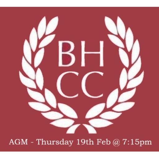 The 2026 Benwell Hill Cricket Club Annual General Meeting to be held on Thursday 19th February