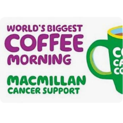 Macmillan Coffee Morning raises over £1k