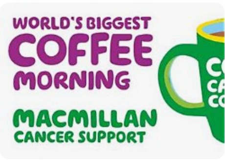Macmillan Coffee Morning raises over £1k
